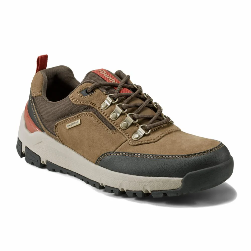 Dunham ALPINEL CASUAL LACEUP NEW VICUNA/BLK/JAVA/SLIP WP