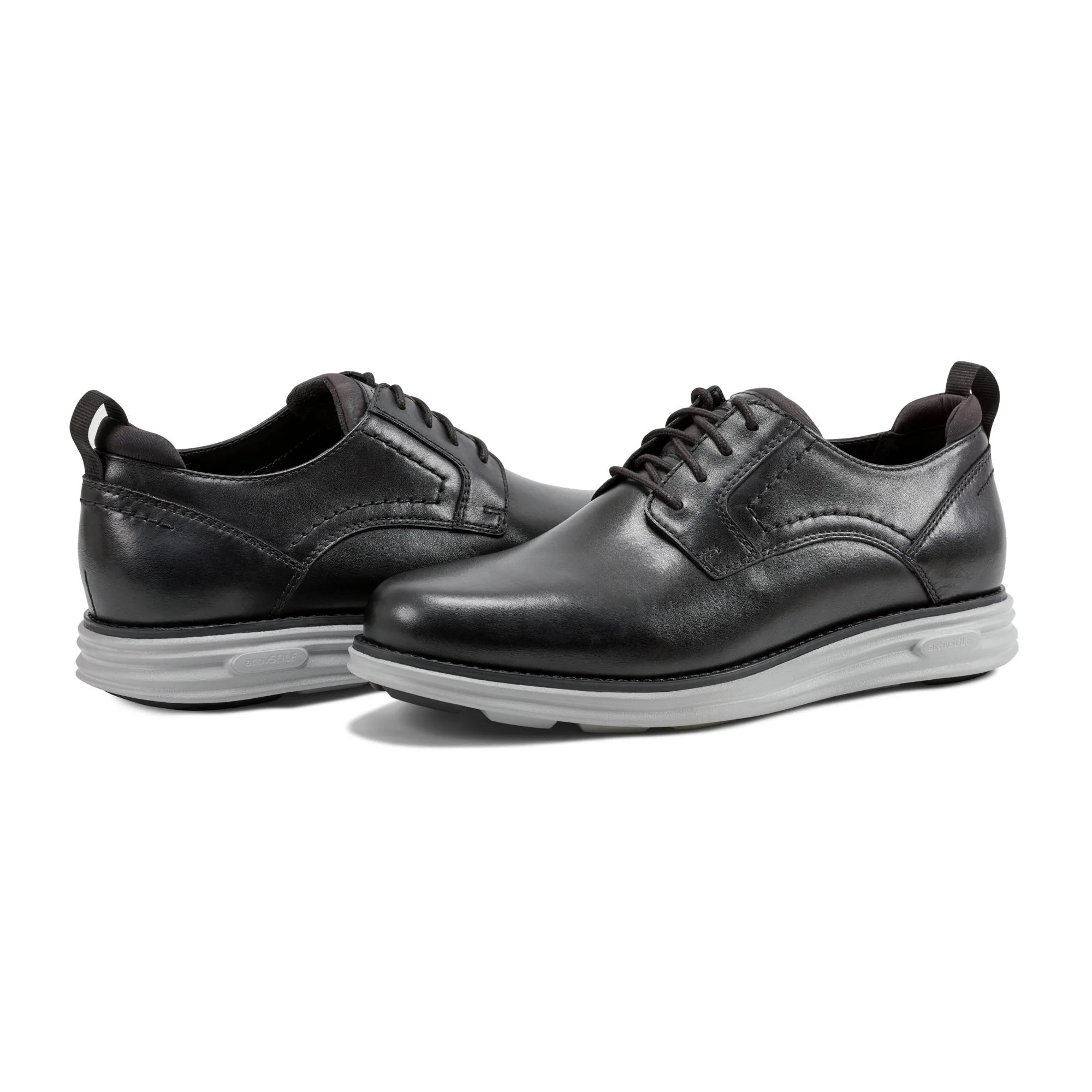 Rockport Men CANTON LACEUP BLACK/BLACK/BLACK/HANOVER GR - Image 6