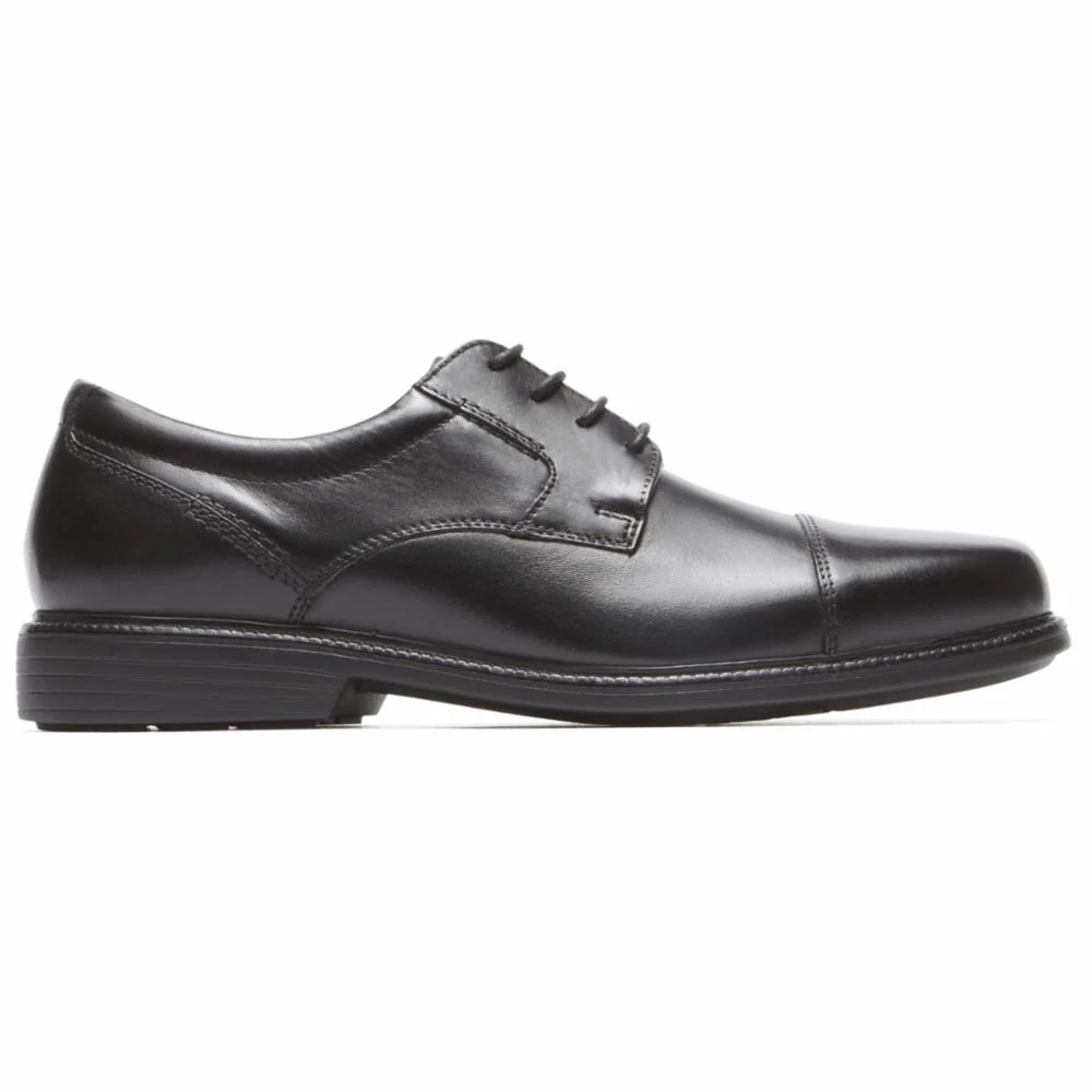 Rockport Men CHARLES ROAD CAPTOE BLACK - Image 2