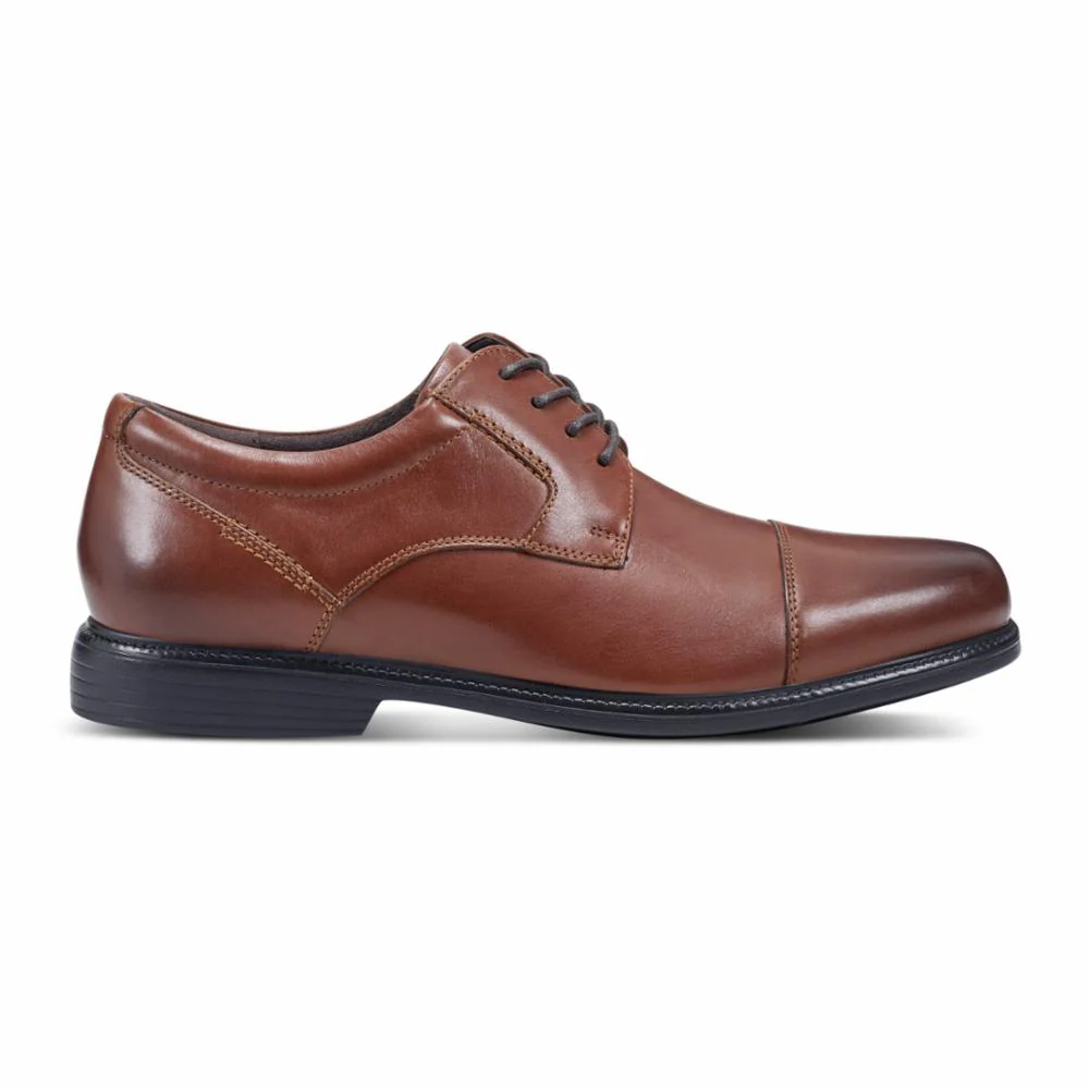 Rockport Men  CHARLES ROAD CAPTOE BRITISH TAN - Image 2
