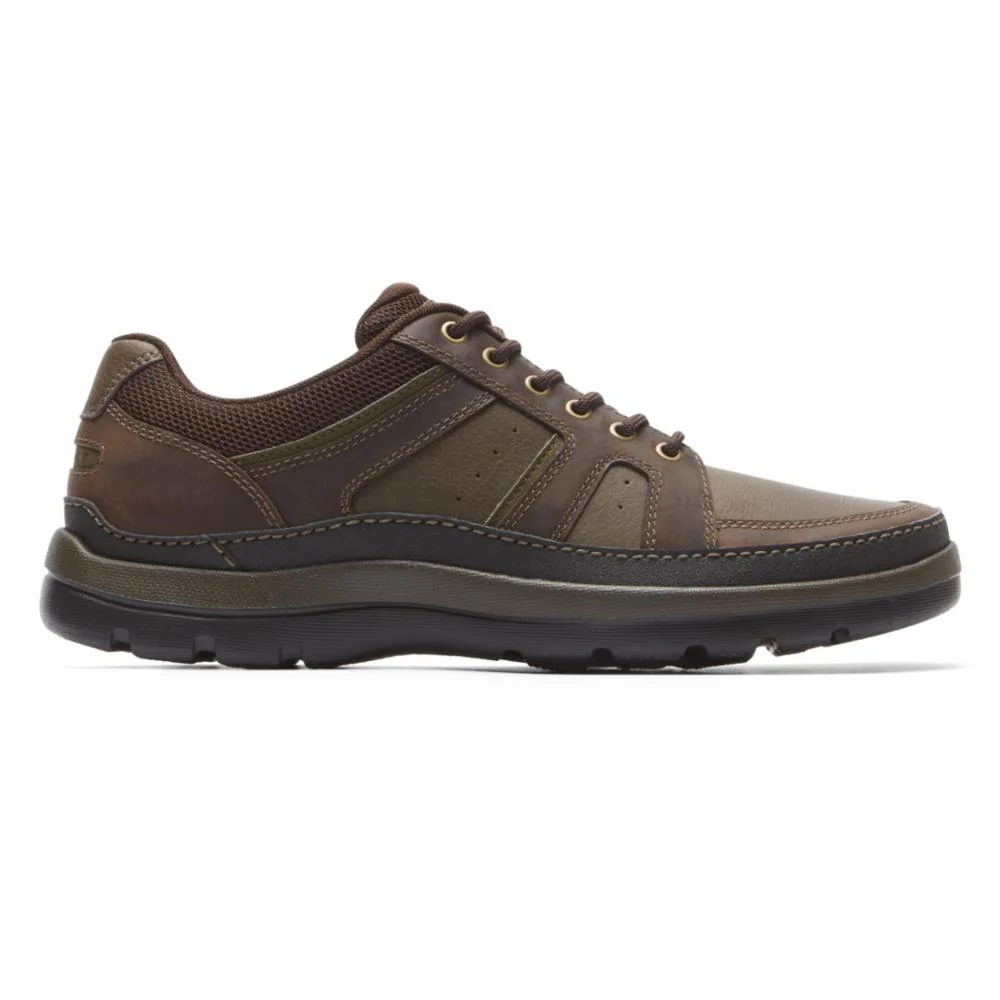 Rockport Men GET YOUR KICKS MDG BLUCHER DARK BROWN/LEATHER - Image 2