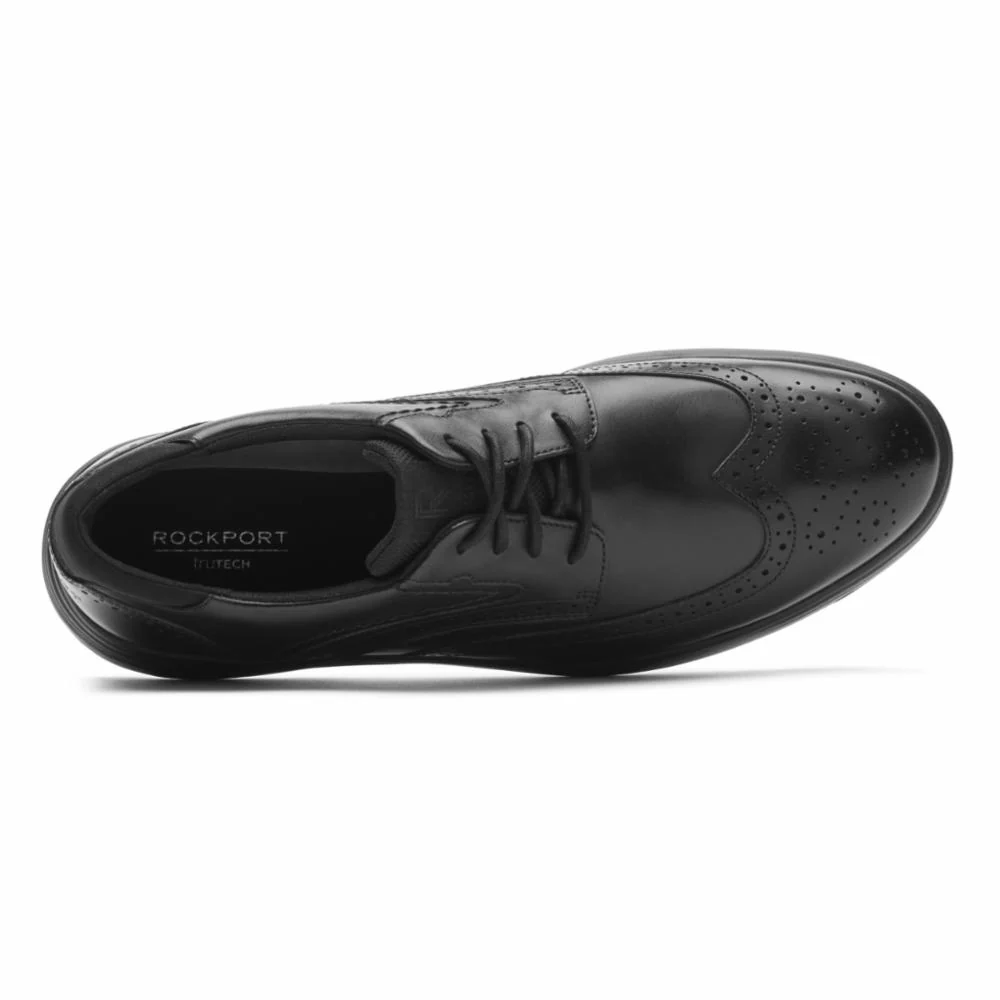 Rockport Men NOAH NOAH WINGTIP BLACK - Image 3