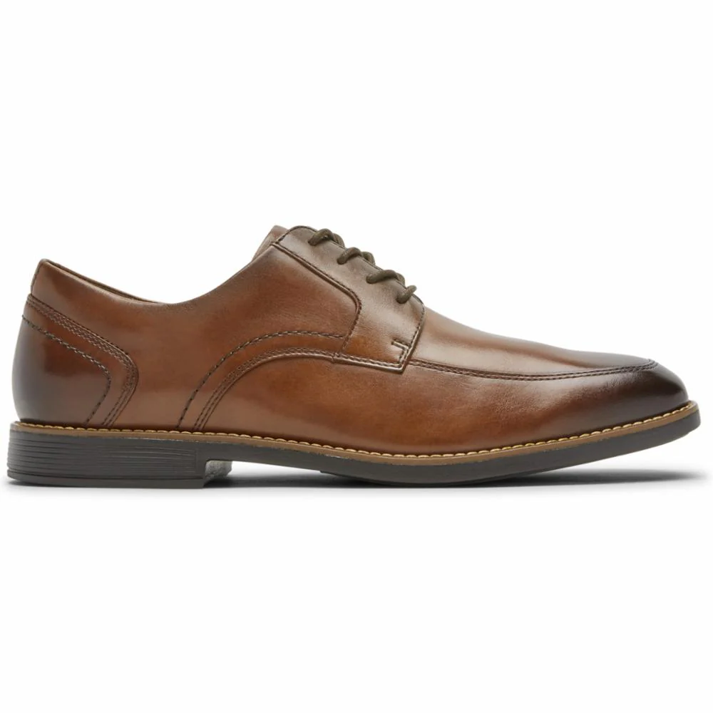Rockport Men SLAYTER APRON TOE NEW BROWN/GLASS - Image 2