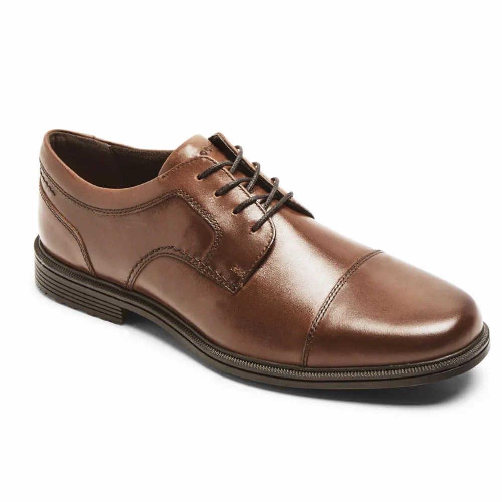 Rockport Men TAYLOR WP CAP TOE TAN