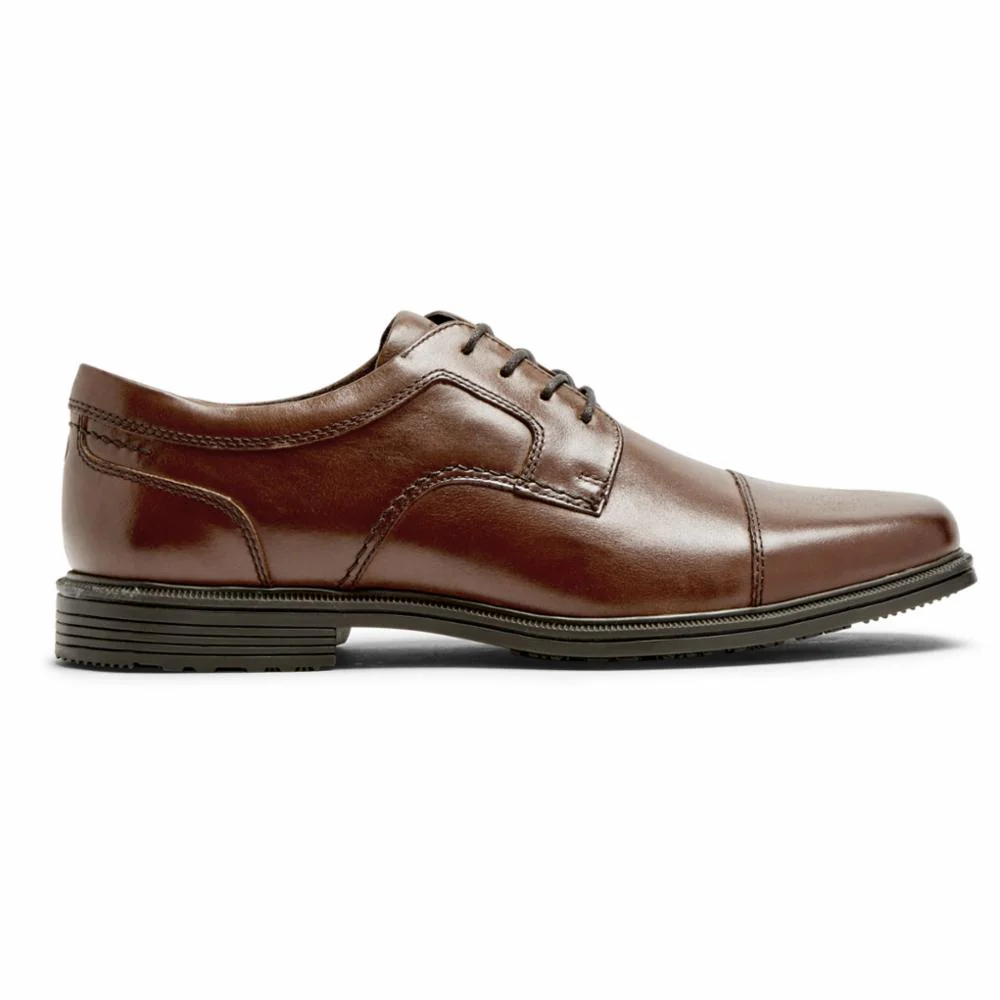 Rockport Men TAYLOR WP CAP TOE TAN - Image 2