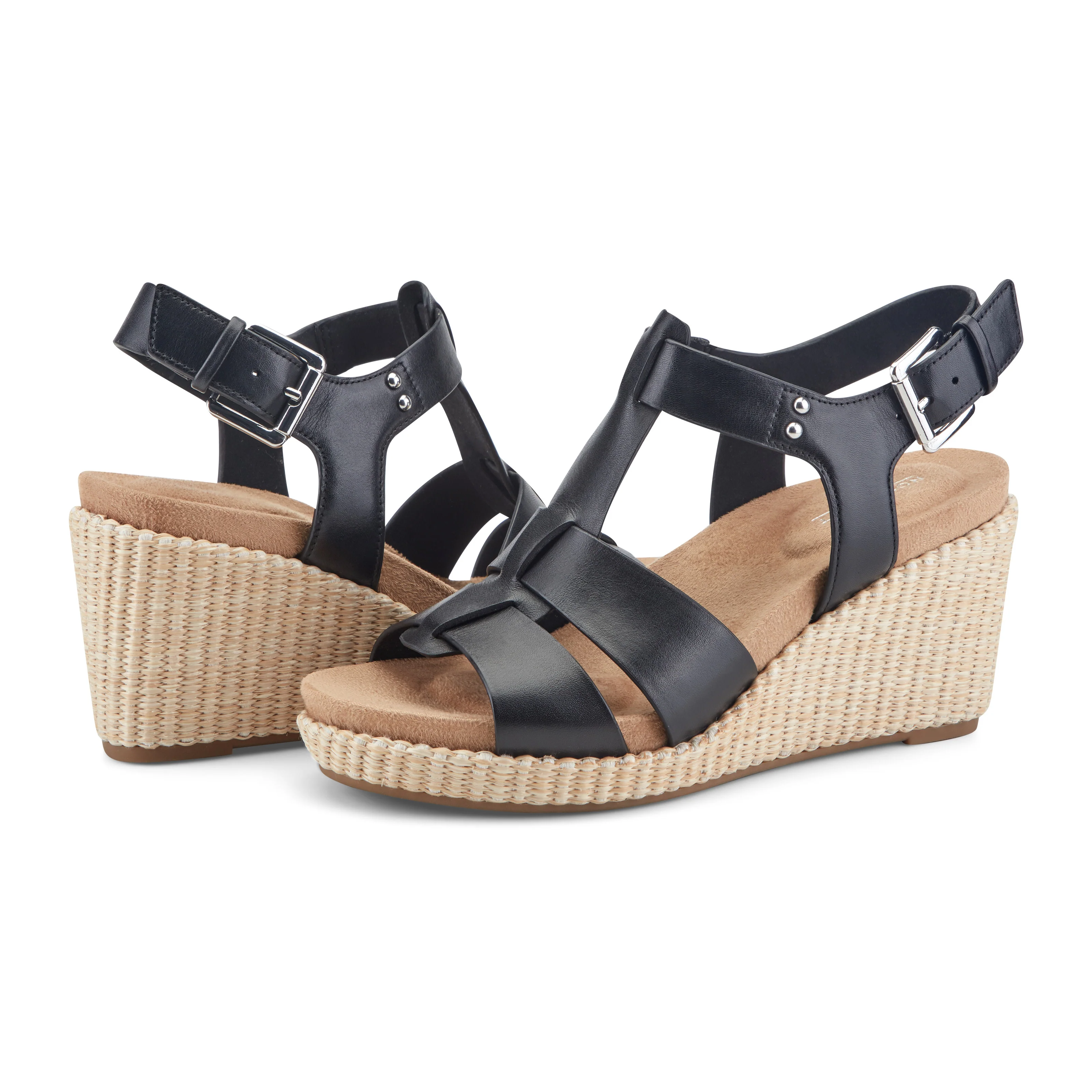 ROCKPORT WOMEN BELLE SANDAL BLACK - Image 4