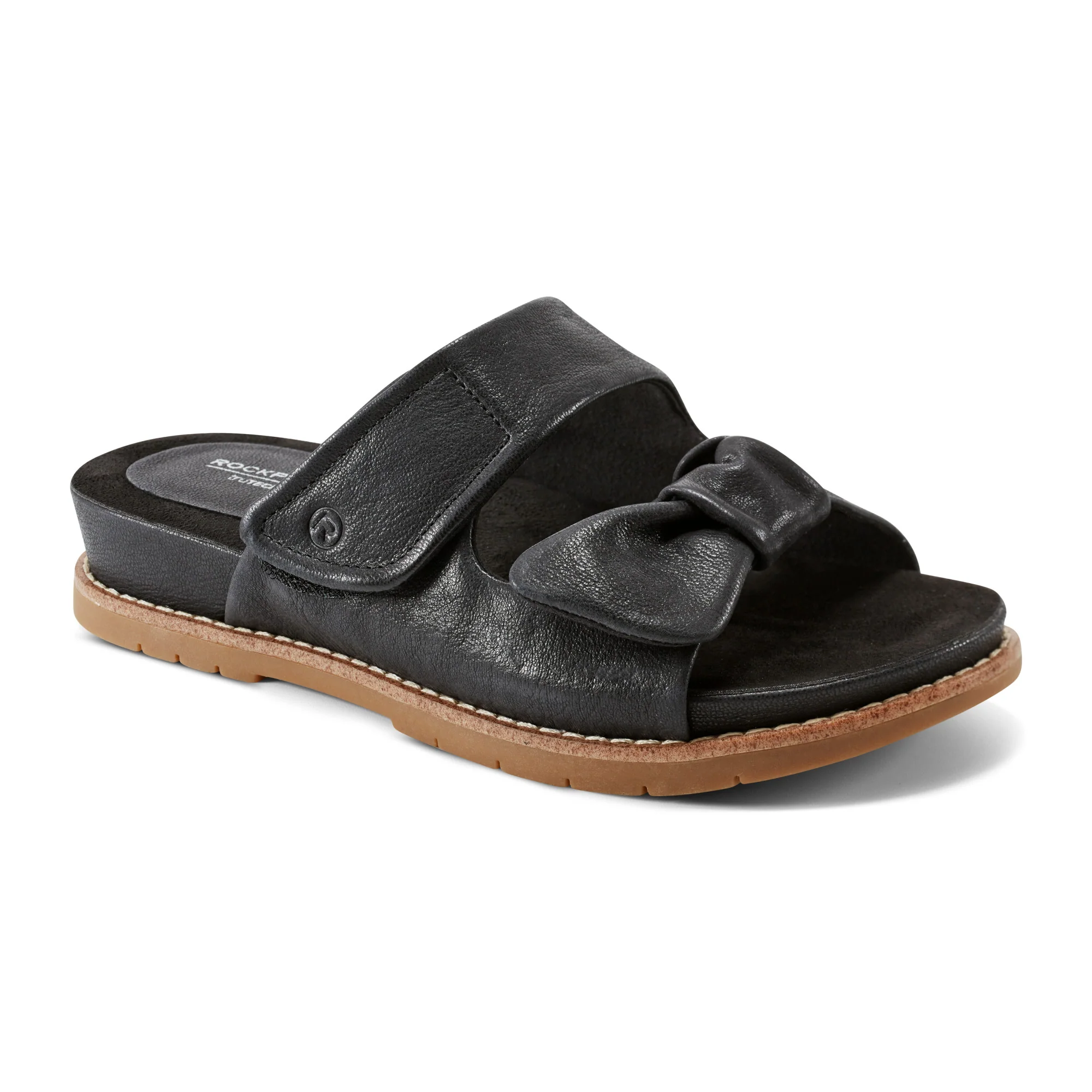 ROCKPORT WOMEN ZOVA CASUAL BLACK/BAHAMAS GR